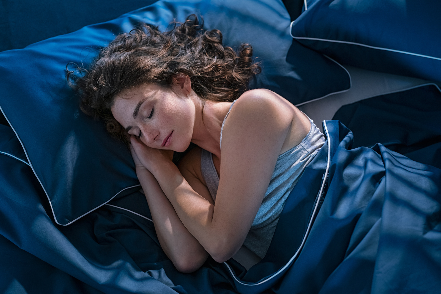 Young Woman Sleeping Soundly